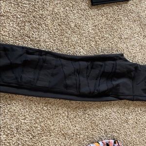 Lululemon hi-rise winder Under mesh cut out pants